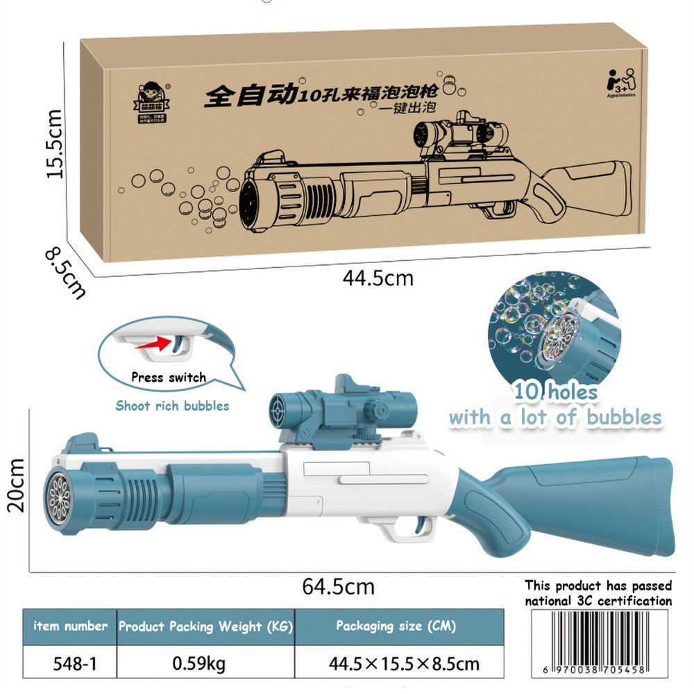Rifle Lanza Burbuja Rifle Grande Juguete