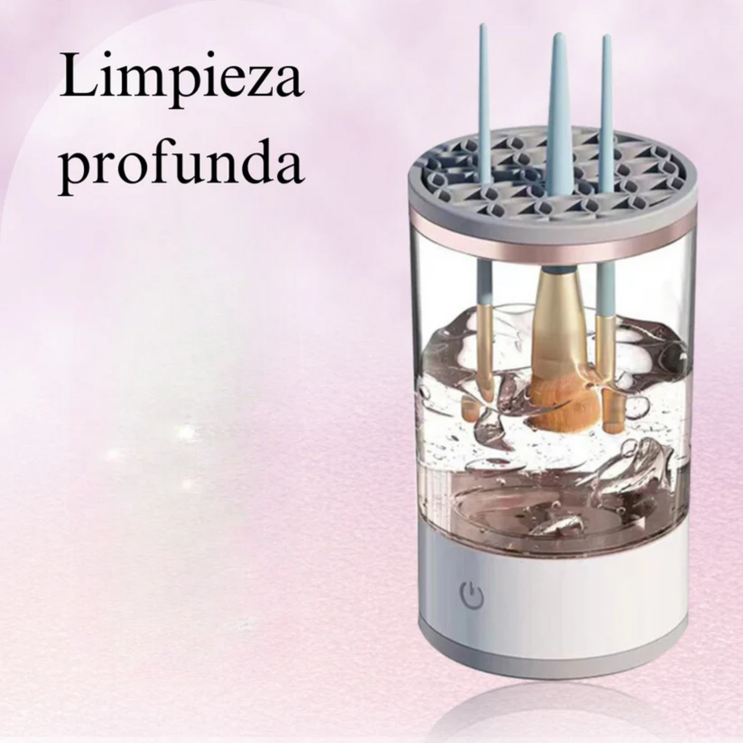 Limpiador Electrico Brochas Maquillaje