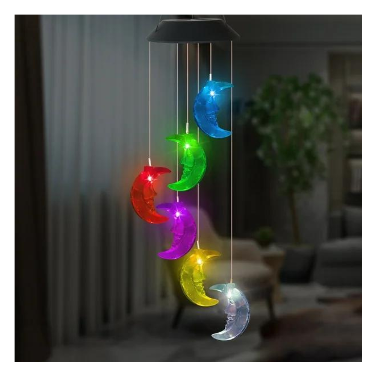 Campanillas Viento De Luna Luces Led
