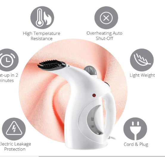 Plancha Vapor Ropasauna Facial 4 En 1