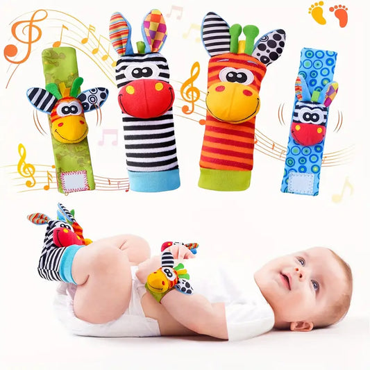 Rattlefun Set Sonajero De Muneca Y Pies