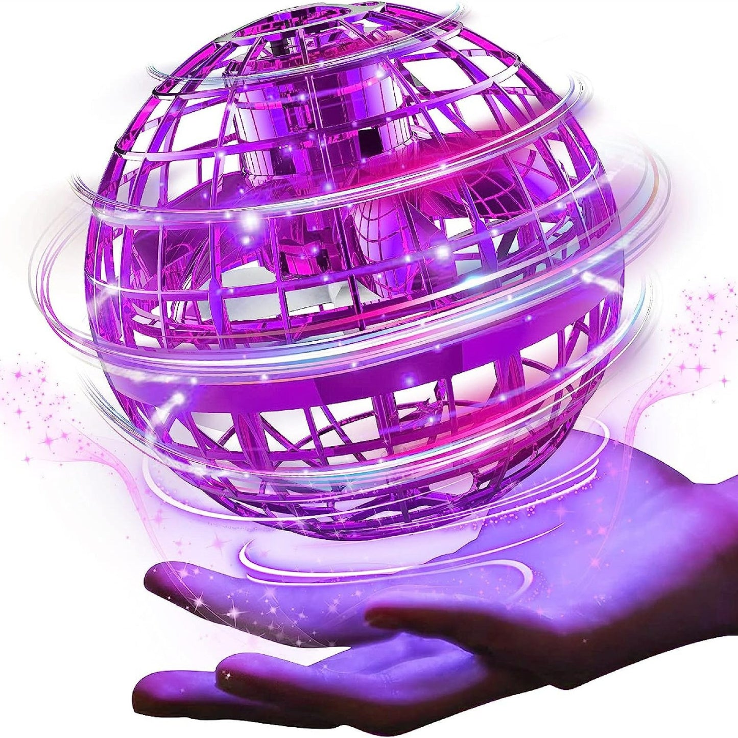 Esfera Voladora Con Luces Led Sensor