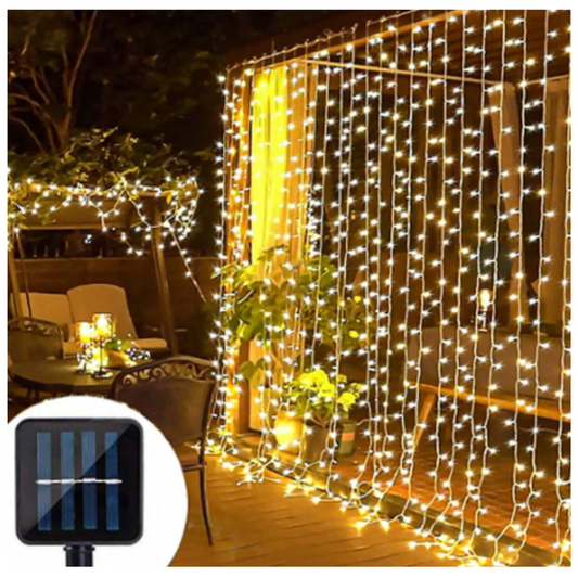 Cortina Solar Navidena 3x2 M